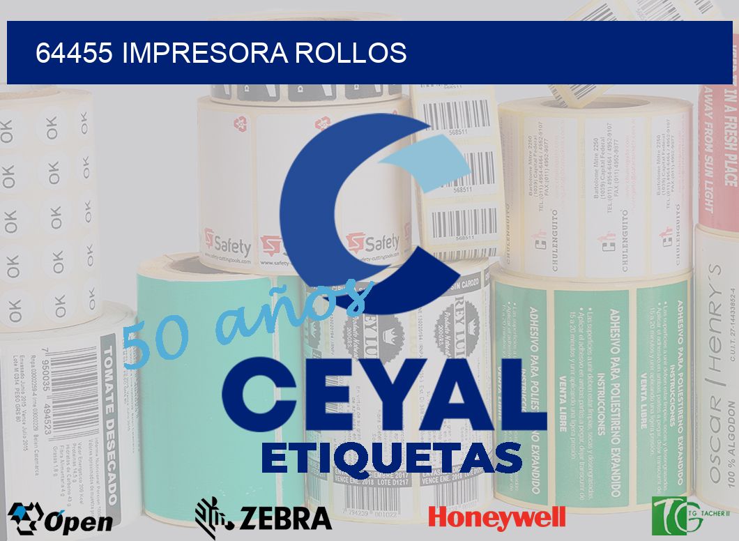64455 impresora rollos