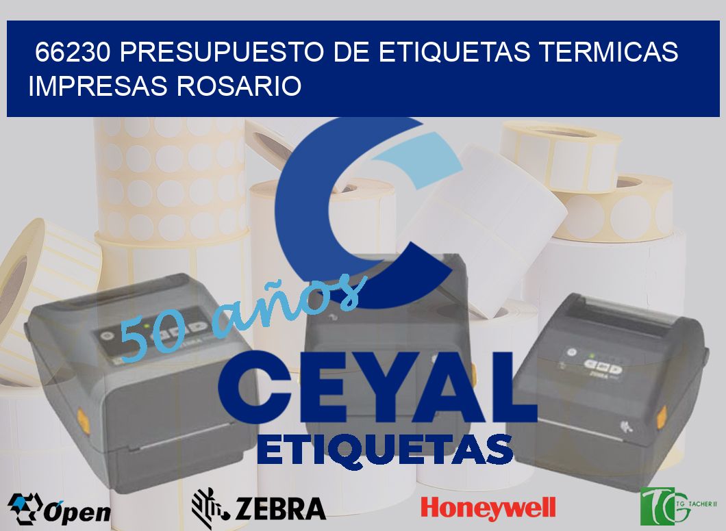 66230 PRESUPUESTO DE ETIQUETAS TERMICAS IMPRESAS ROSARIO