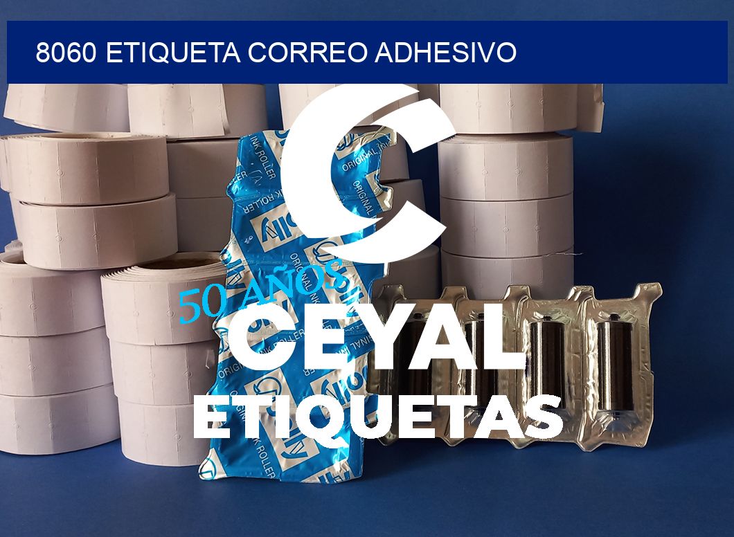 8060 ETIQUETA CORREO ADHESIVO