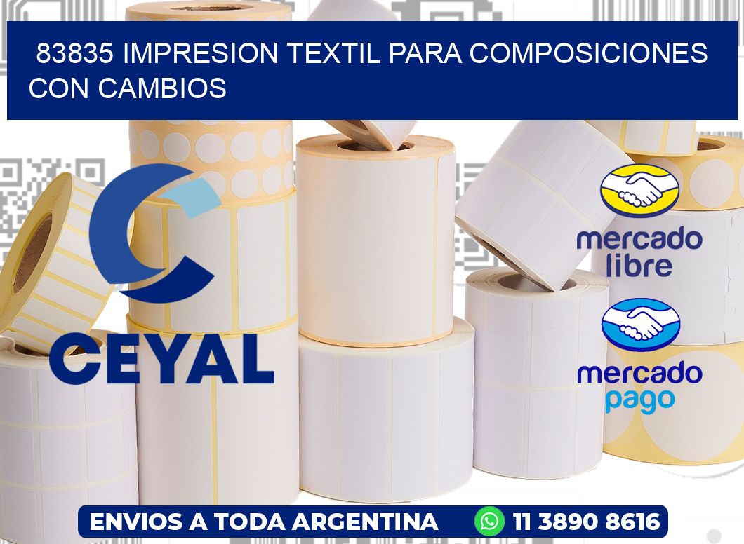 83835 IMPRESION TEXTIL PARA COMPOSICIONES CON CAMBIOS