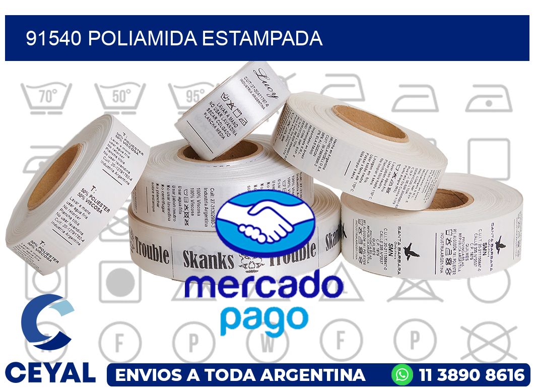 91540 POLIAMIDA ESTAMPADA