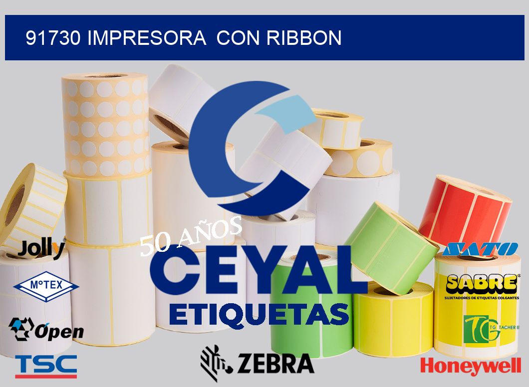 91730 impresora  con ribbon