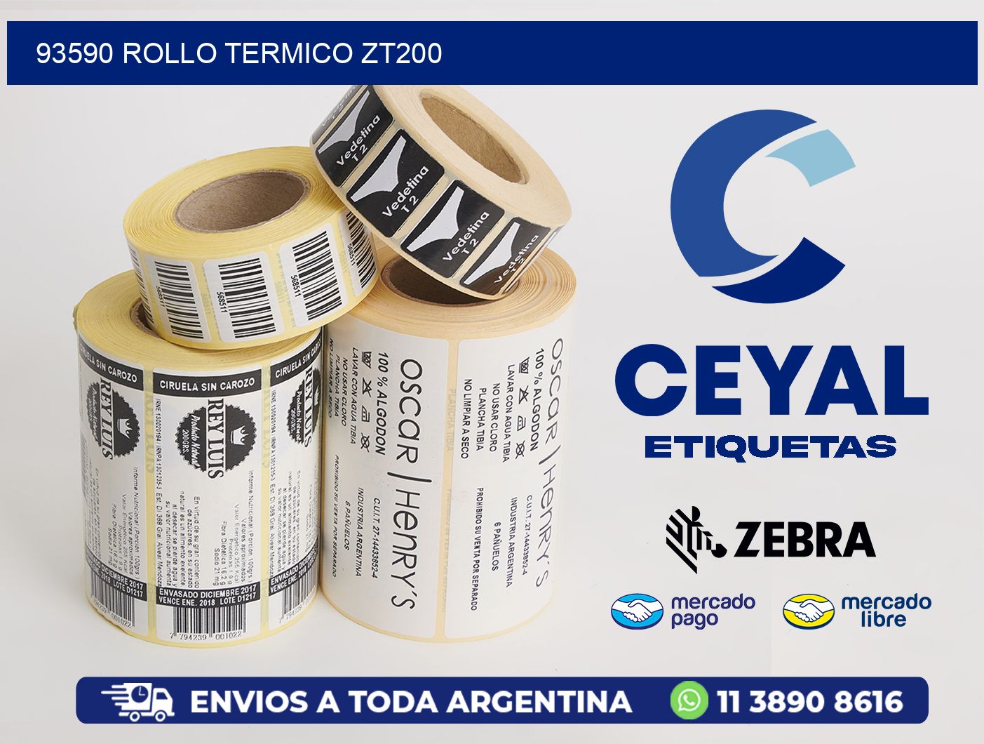 93590 ROLLO TERMICO ZT200