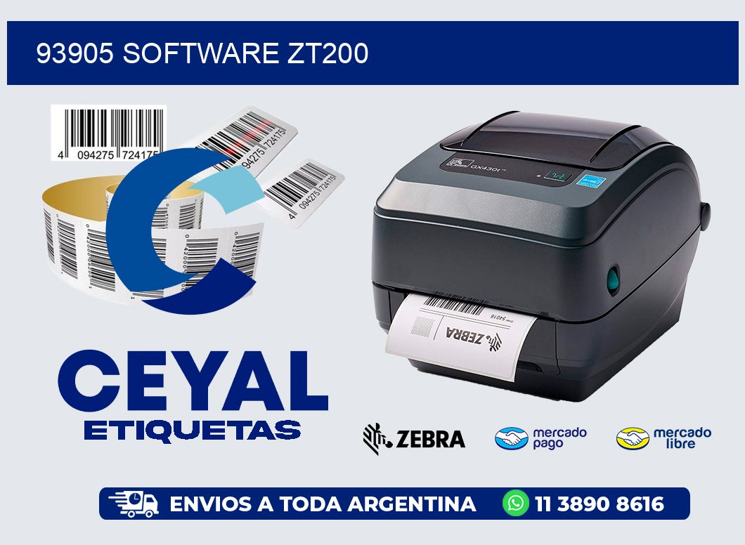 93905 SOFTWARE ZT200
