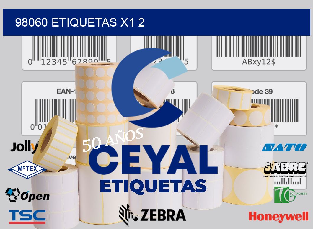 98060 Etiquetas x1 2