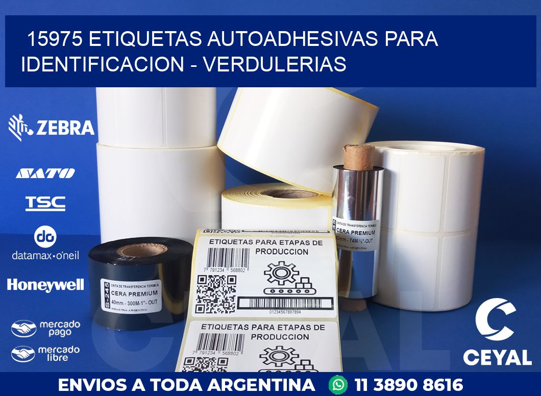 15975 ETIQUETAS AUTOADHESIVAS PARA IDENTIFICACION – VERDULERIAS