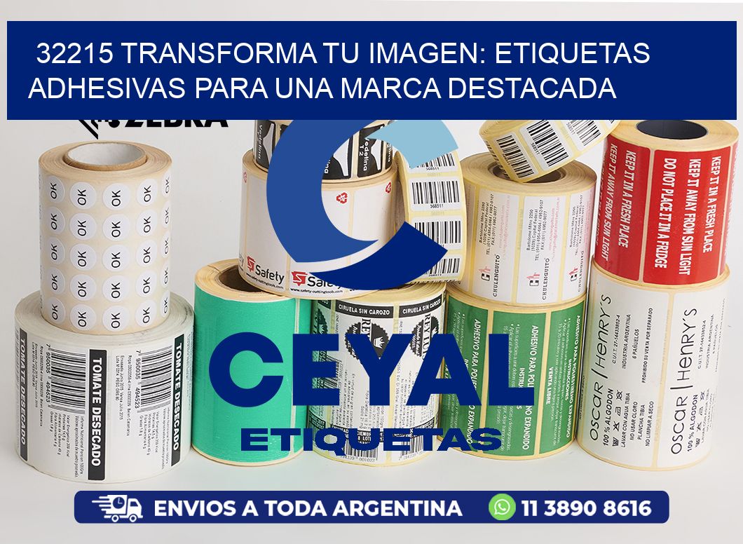 32215 TRANSFORMA TU IMAGEN: ETIQUETAS ADHESIVAS PARA UNA MARCA DESTACADA