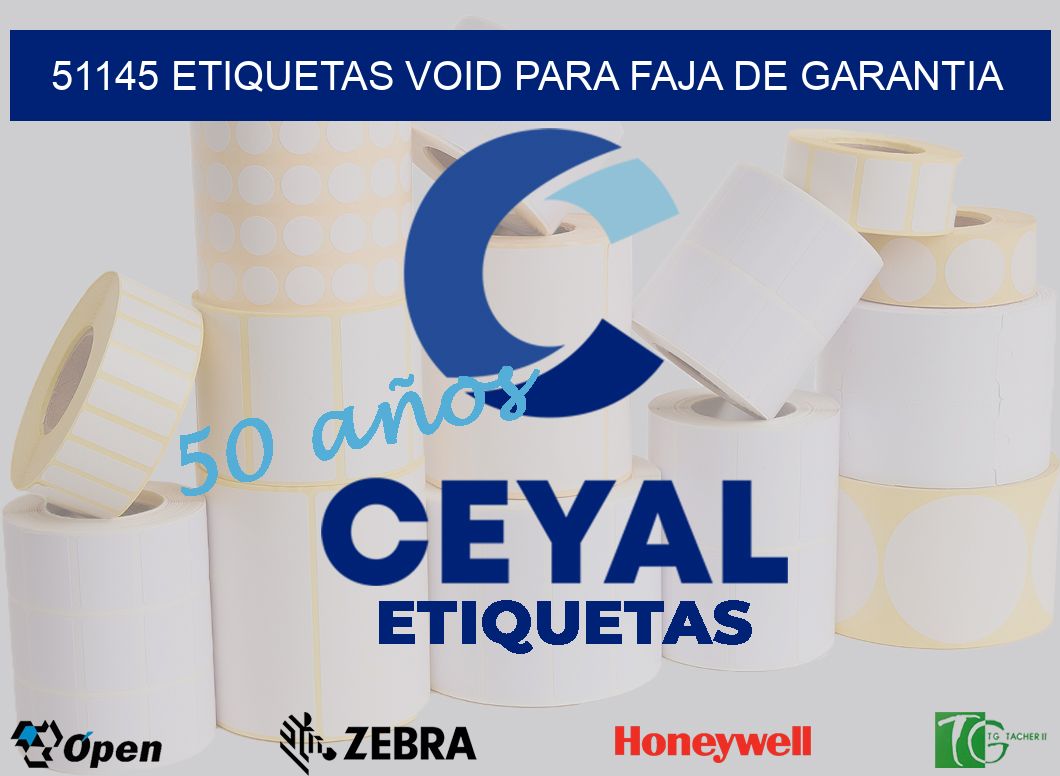51145 etiquetas void para faja de garantia