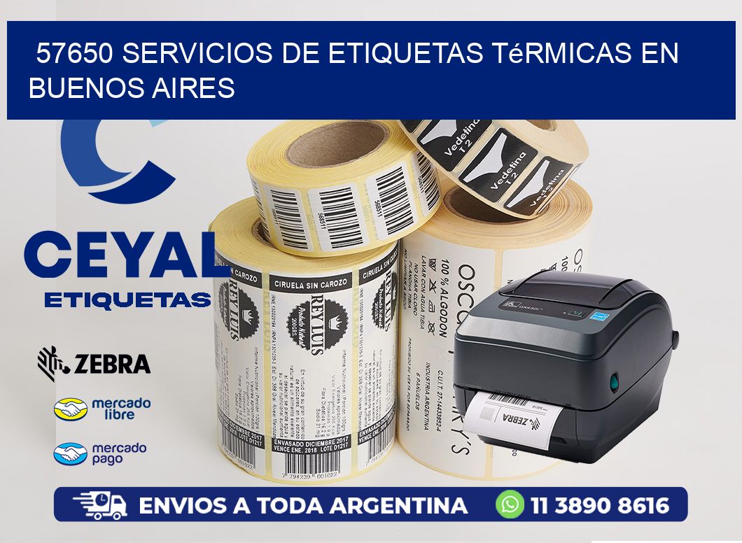 57650 Servicios de Etiquetas Térmicas en Buenos Aires