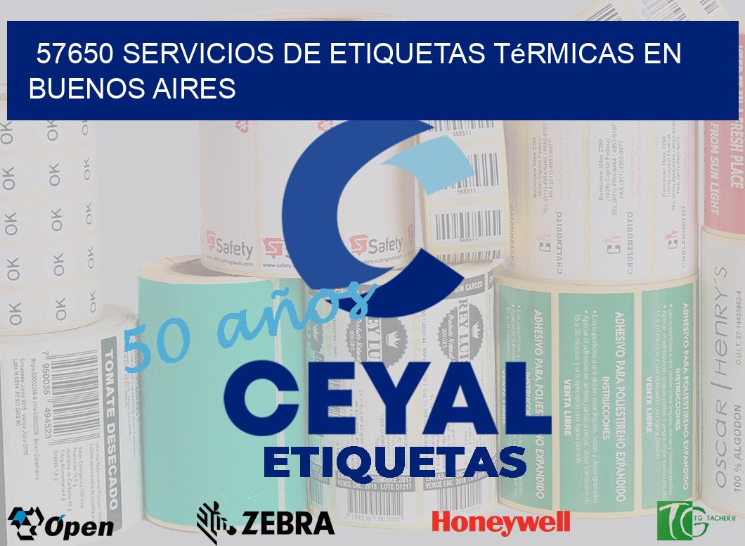 57650 Servicios de Etiquetas Térmicas en Buenos Aires