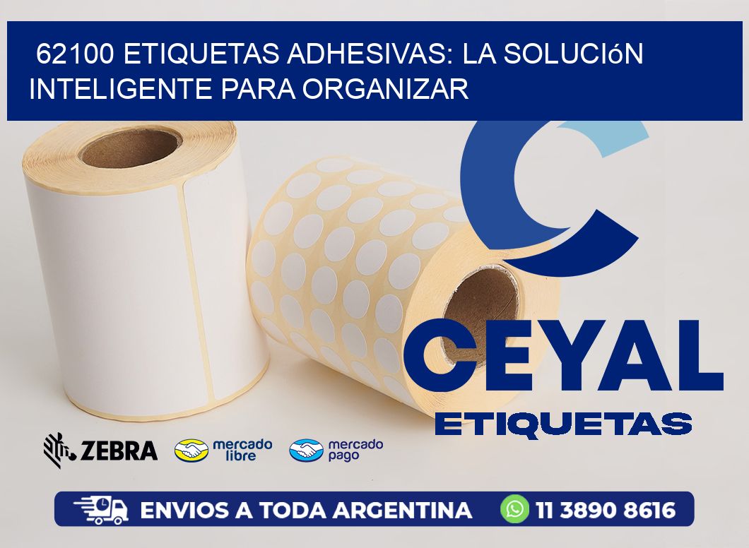 62100 Etiquetas Adhesivas: La Solución Inteligente para Organizar