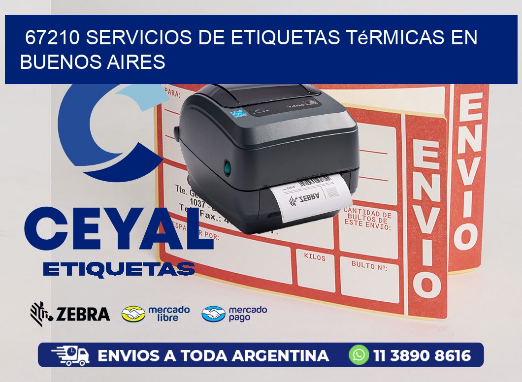 67210 Servicios de Etiquetas Térmicas en Buenos Aires