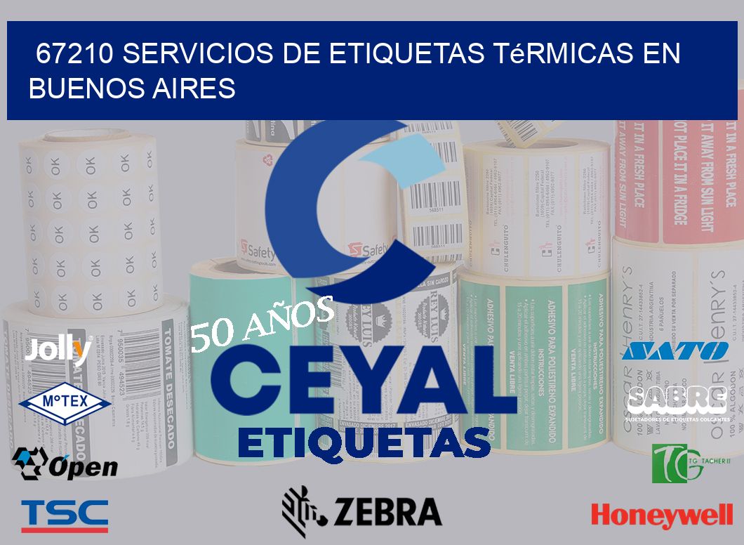 67210 Servicios de Etiquetas Térmicas en Buenos Aires