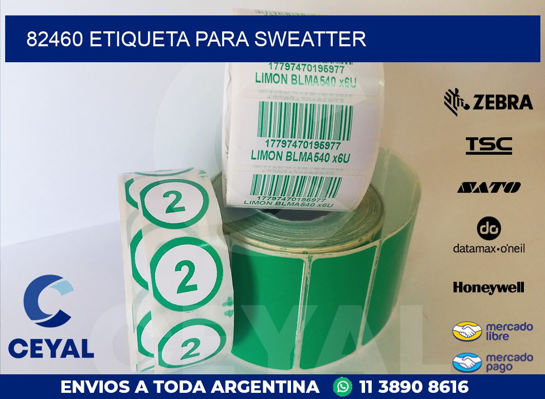 82460 ETIQUETA PARA SWEATTER