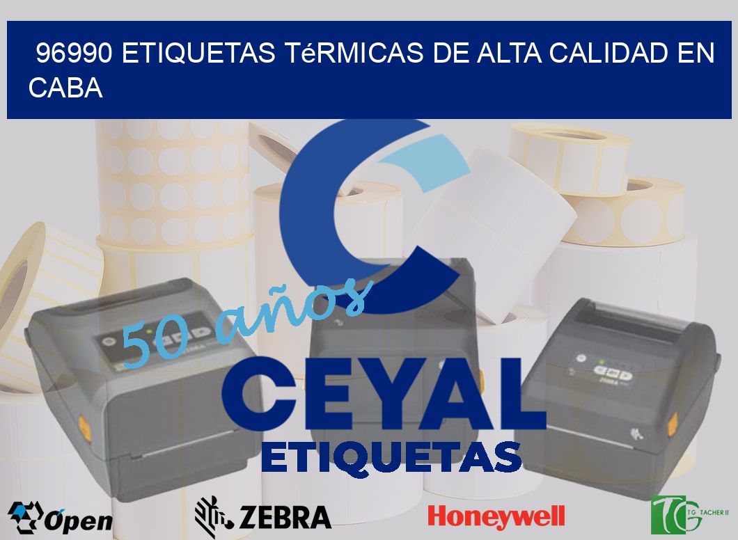 96990 Etiquetas Térmicas de Alta Calidad en CABA