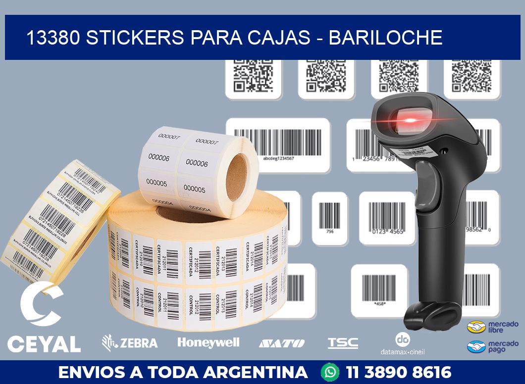 13380 STICKERS PARA CAJAS - BARILOCHE