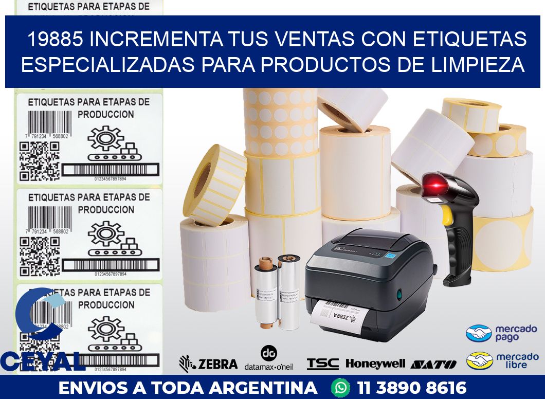 19885 INCREMENTA TUS VENTAS CON ETIQUETAS ESPECIALIZADAS PARA PRODUCTOS DE LIMPIEZA