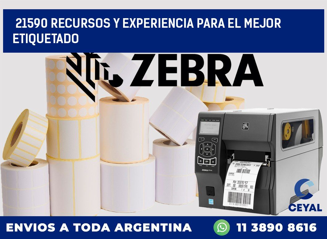 21590 RECURSOS Y EXPERIENCIA PARA EL MEJOR ETIQUETADO