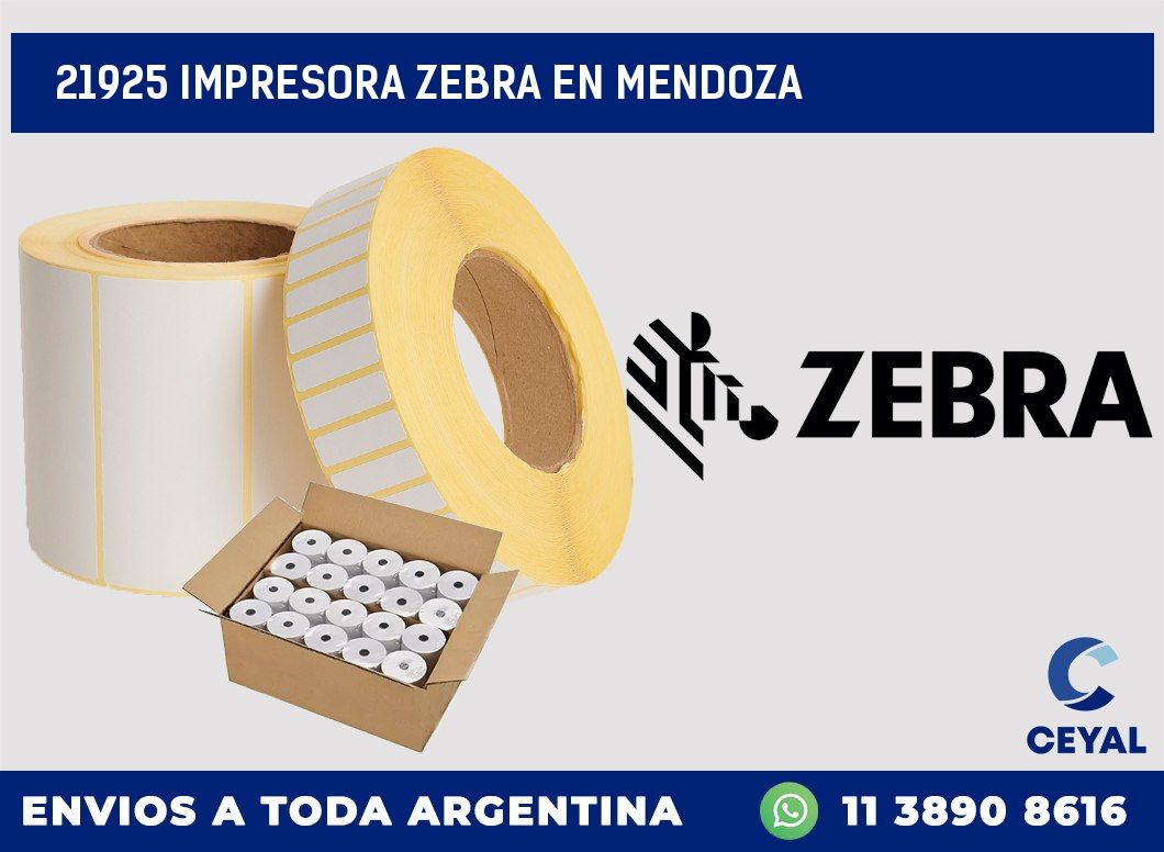 21925 IMPRESORA ZEBRA EN MENDOZA