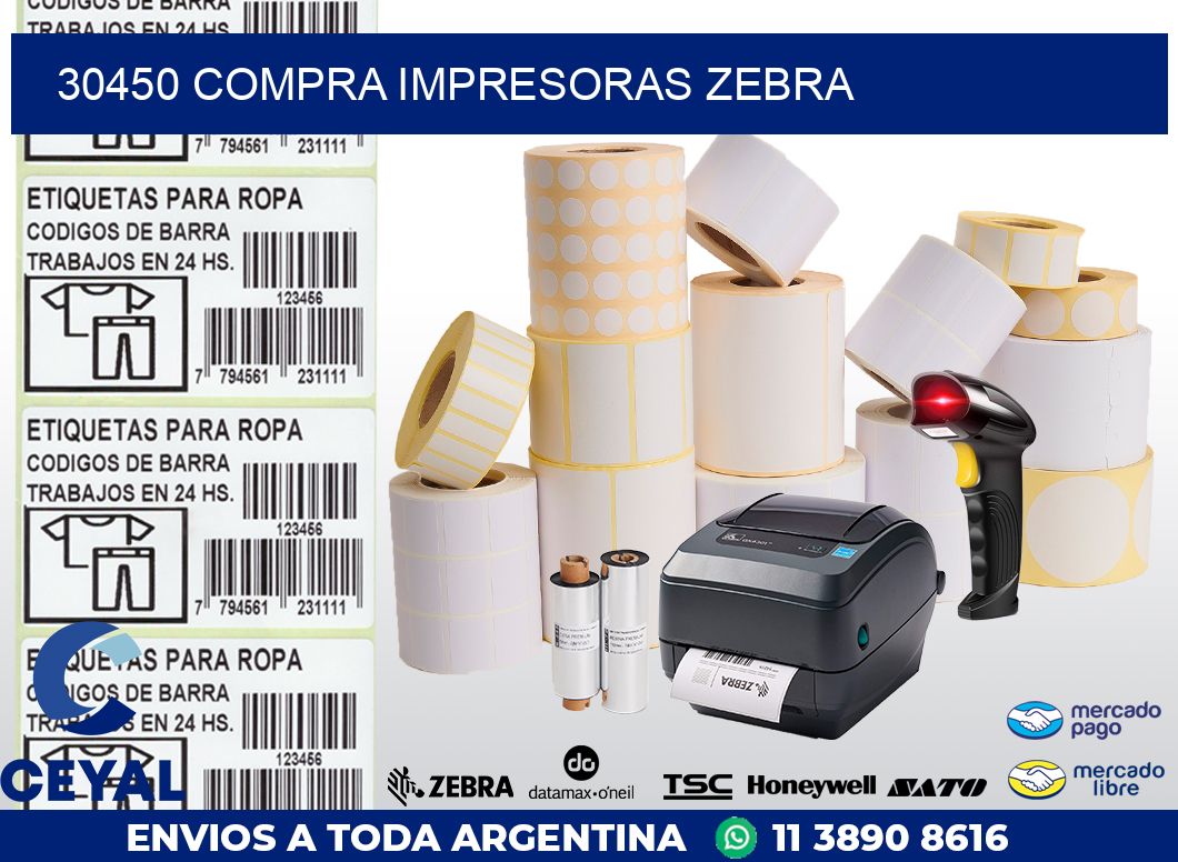 30450 COMPRA IMPRESORAS ZEBRA