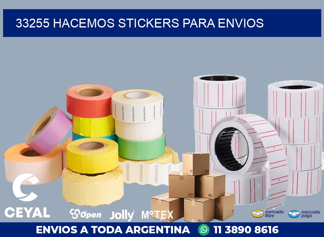 33255 HACEMOS STICKERS PARA ENVIOS