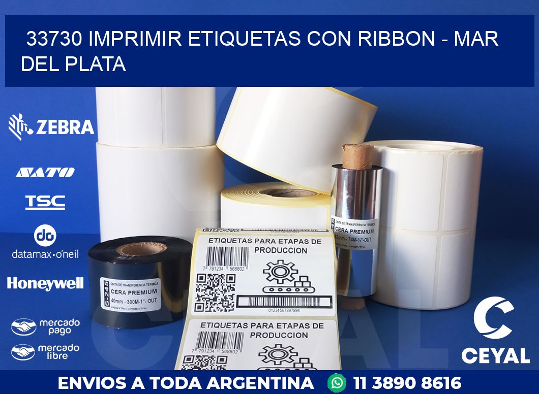 33730 IMPRIMIR ETIQUETAS CON RIBBON – MAR DEL PLATA