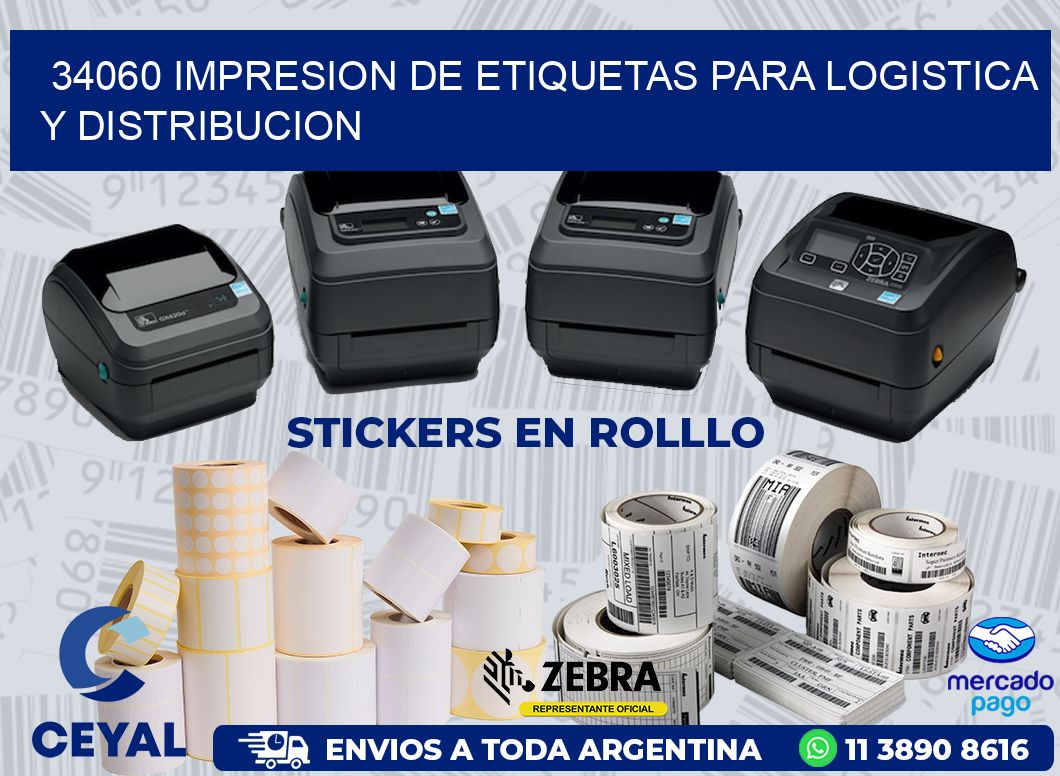 34060 IMPRESION DE ETIQUETAS PARA LOGISTICA Y DISTRIBUCION