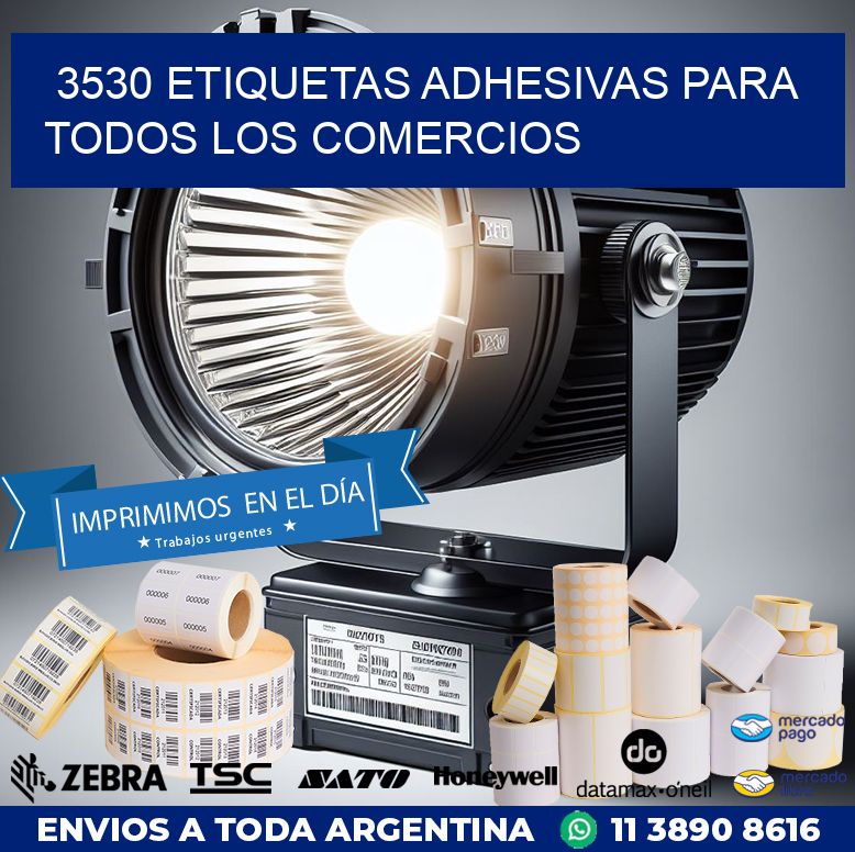 3530 ETIQUETAS ADHESIVAS PARA TODOS LOS COMERCIOS