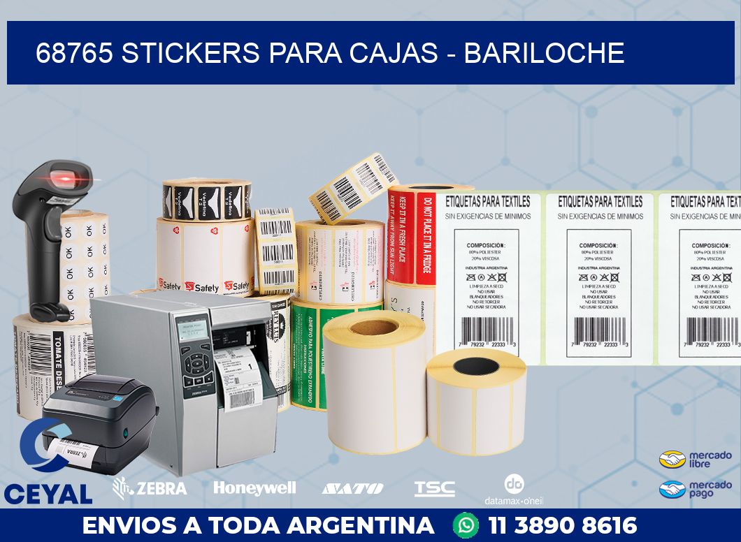 68765 STICKERS PARA CAJAS - BARILOCHE