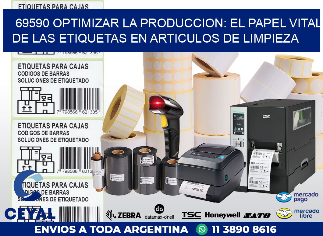 69590 OPTIMIZAR LA PRODUCCION: EL PAPEL VITAL DE LAS ETIQUETAS EN ARTICULOS DE LIMPIEZA