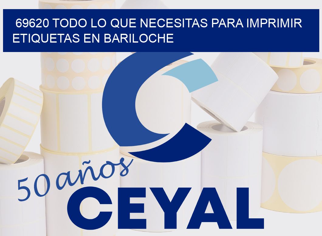69620 TODO LO QUE NECESITAS PARA IMPRIMIR ETIQUETAS EN BARILOCHE