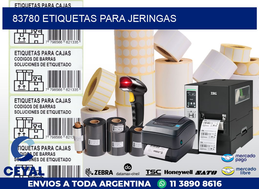 83780 ETIQUETAS PARA JERINGAS