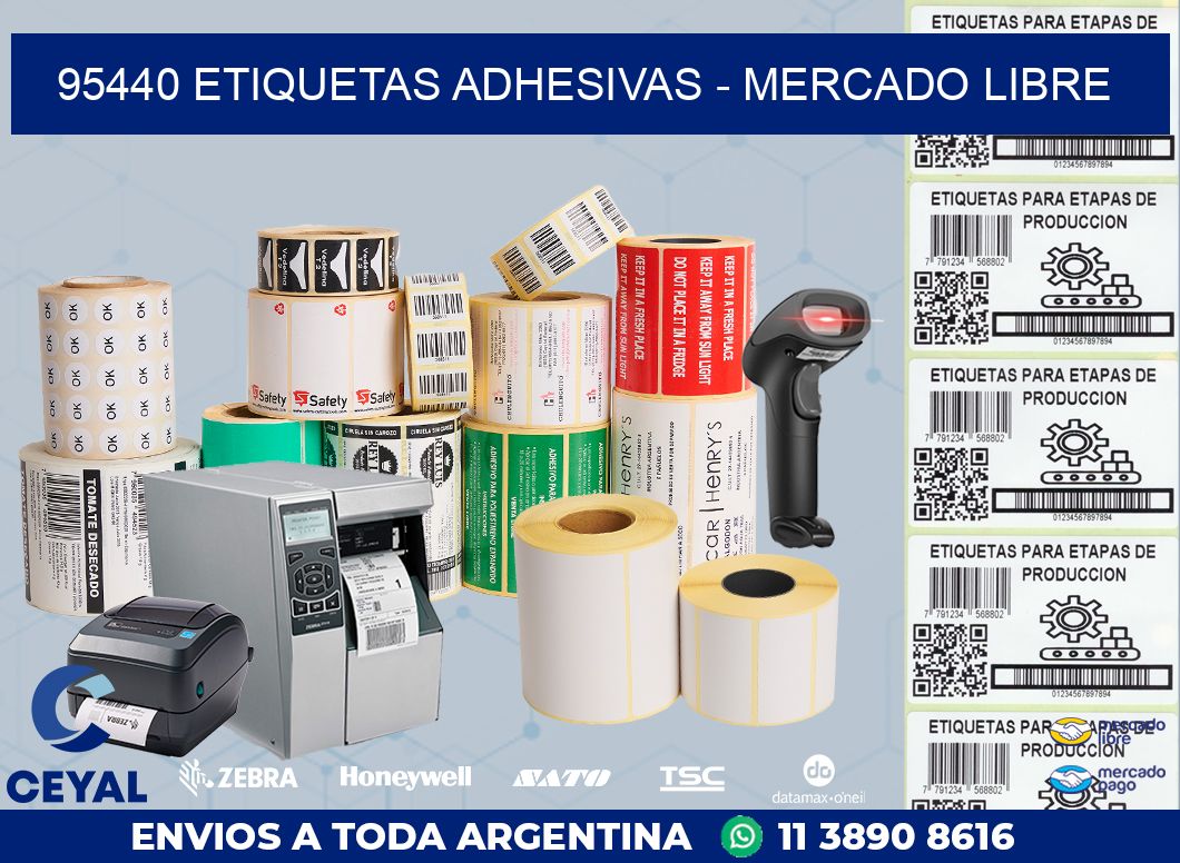 95440 ETIQUETAS ADHESIVAS - MERCADO LIBRE