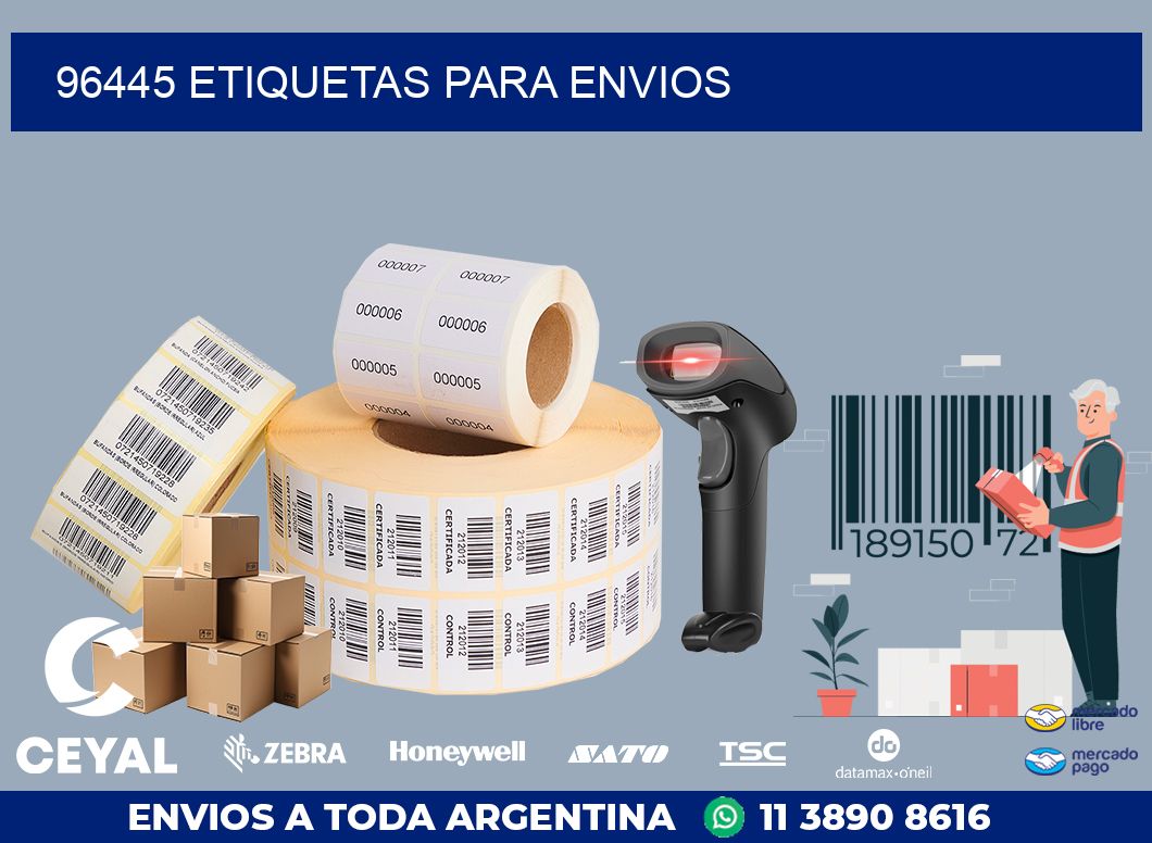 96445 ETIQUETAS PARA ENVIOS
