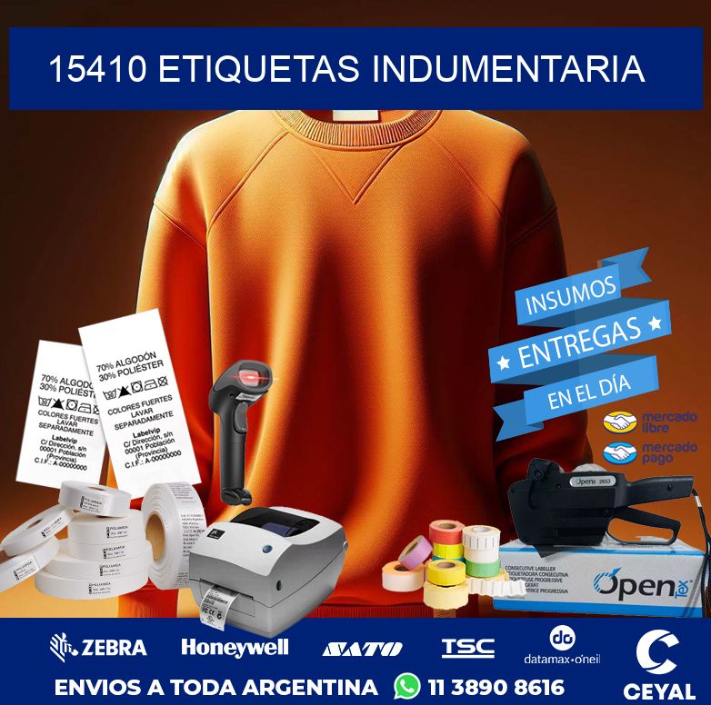 15410 ETIQUETAS INDUMENTARIA
