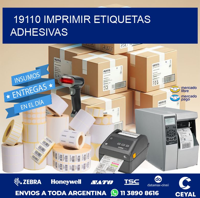 19110 IMPRIMIR ETIQUETAS ADHESIVAS