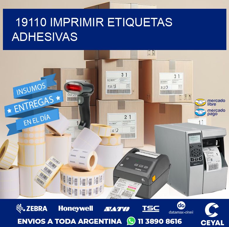 19110 IMPRIMIR ETIQUETAS ADHESIVAS