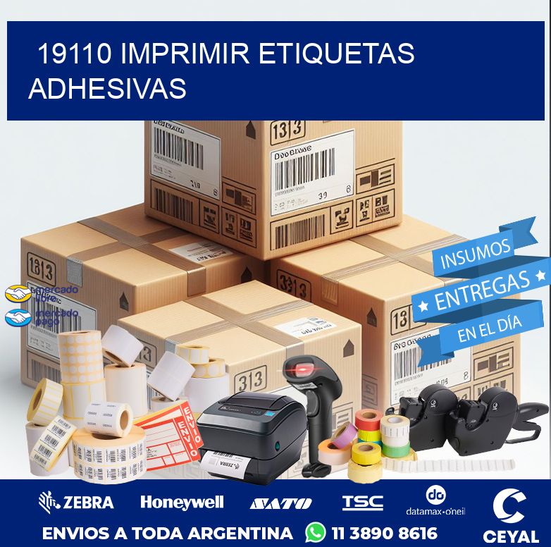 19110 IMPRIMIR ETIQUETAS ADHESIVAS