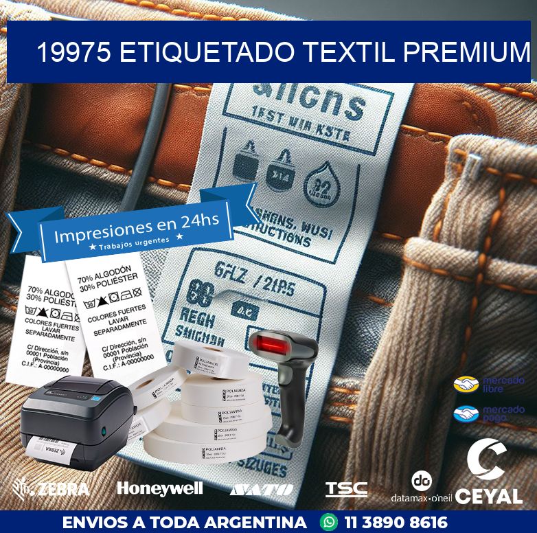 19975 ETIQUETADO TEXTIL PREMIUM