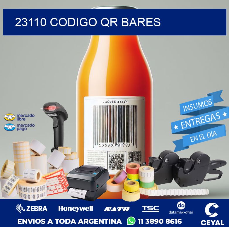 23110 CODIGO QR BARES