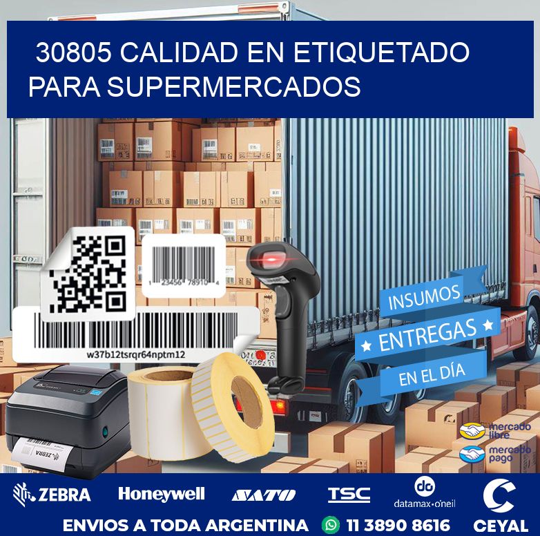 30805 CALIDAD EN ETIQUETADO PARA SUPERMERCADOS