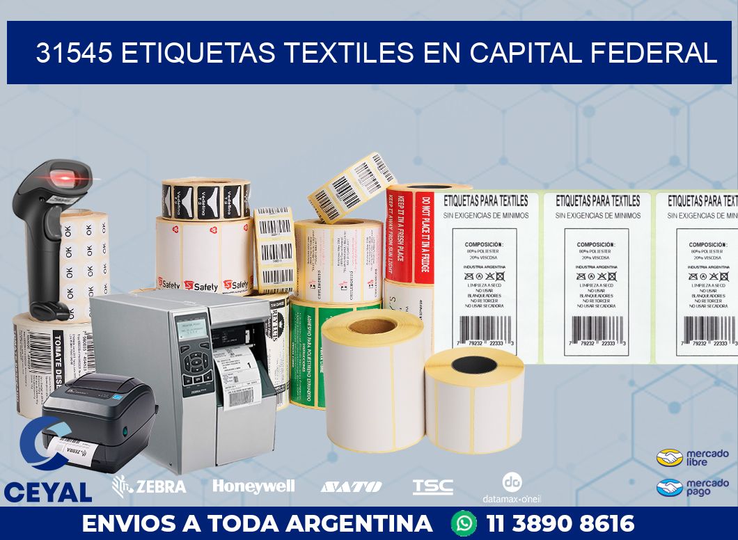 31545 ETIQUETAS TEXTILES EN CAPITAL FEDERAL