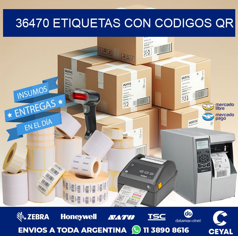 36470 ETIQUETAS CON CODIGOS QR
