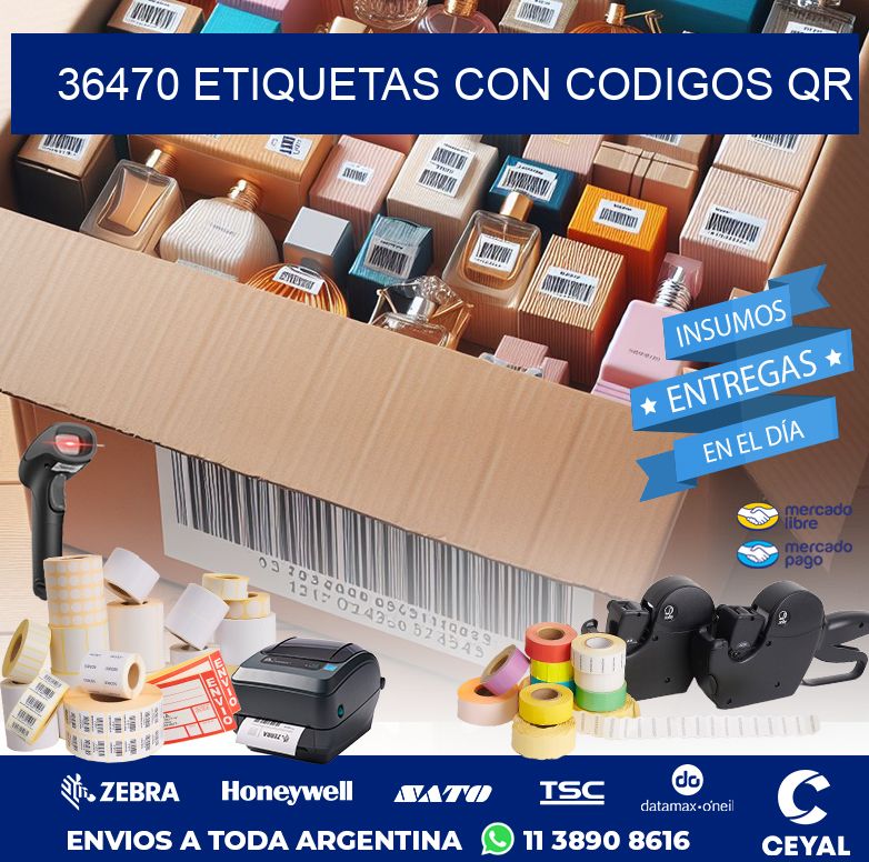 36470 ETIQUETAS CON CODIGOS QR