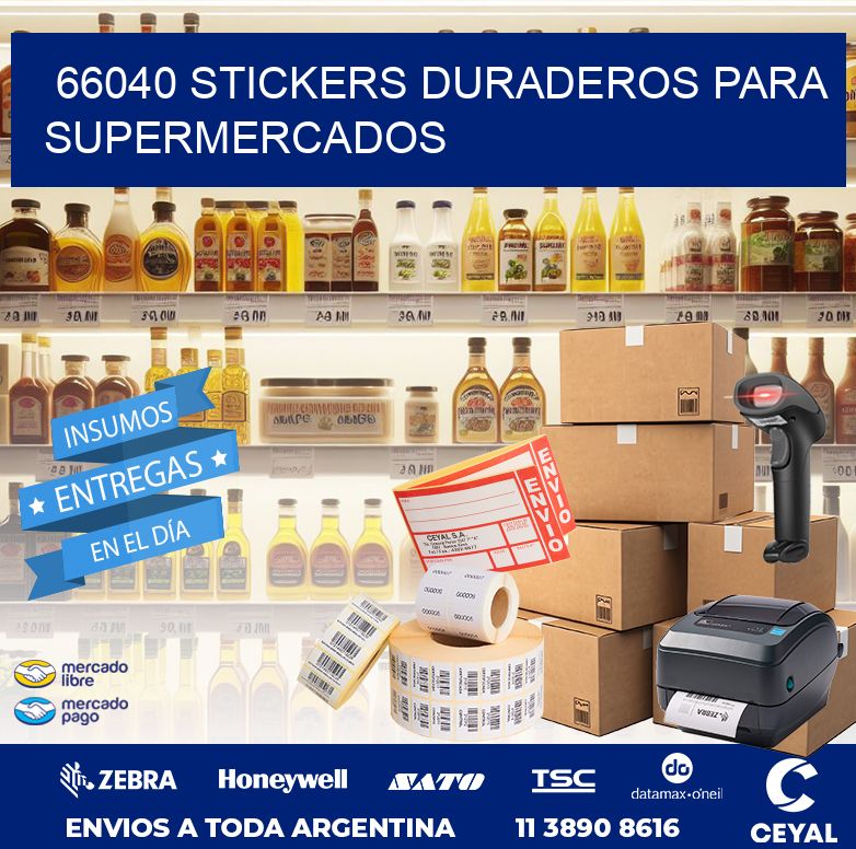 66040 STICKERS DURADEROS PARA SUPERMERCADOS