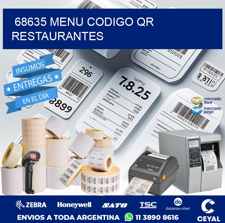 68635 MENU CODIGO QR RESTAURANTES