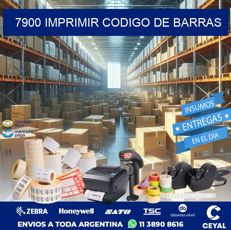 7900 IMPRIMIR CODIGO DE BARRAS