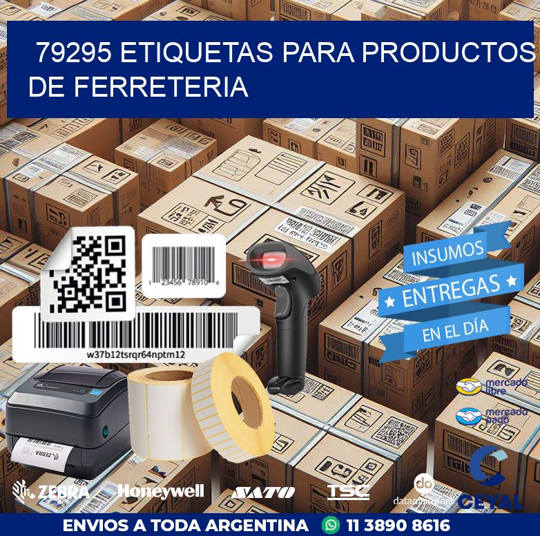 79295 ETIQUETAS PARA PRODUCTOS DE FERRETERIA