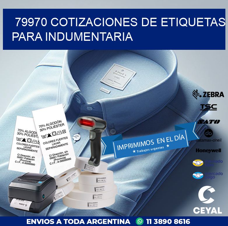 79970 COTIZACIONES DE ETIQUETAS PARA INDUMENTARIA