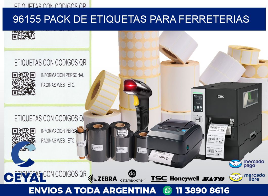 96155 PACK DE ETIQUETAS PARA FERRETERIAS
